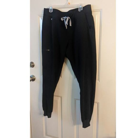 Figs Other - Figs XL Black Drawstring Cargo Pants, Scrubs